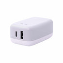 Ventev Wall Charger USB-C and USB-A Ports 27W White