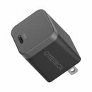 OtterBox Premium Pro Wall Charger 30W GaN PD/PPS USB-C Black w/ Foldable Prongs
