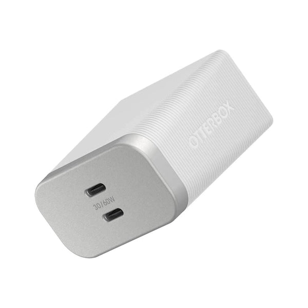 7880909 Premium Pro Dual USB-C Wall Charger 60W GaN White