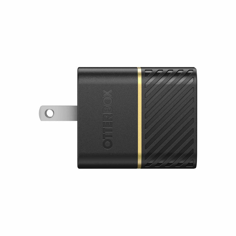 OtterBox Premium Fast Charge Wall Charger USB-C Power Delivery GaN 30W Black Shimmer