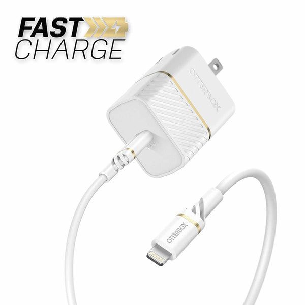 7881022 Premium Fast Charge PD Wall Charger 20W w/Lightning 3.3ft White