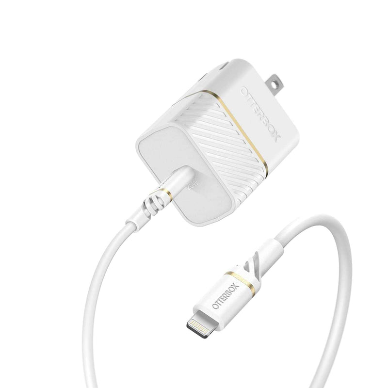 7881022 Premium Fast Charge PD Wall Charger 20W w/Lightning 3.3ft White