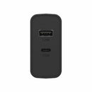 OtterBox Dual Fast Charge Power Delivery Wall Charger USB-C 30W Black