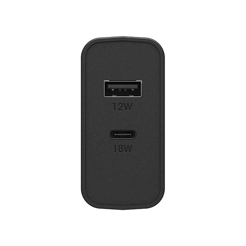 7881020 Dual Fast Charge PD Wall Charger USB-C 30W Black
