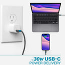 Nimble Wally SubNano Wall Charger 30W PD/PPS/GAN White