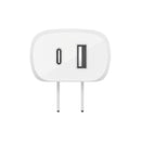 Belkin BoostCharge Wall Charger 37W PPS 2-Ports USB-C/ USB-A White