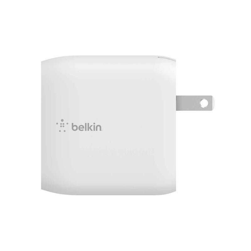 WCB006dqWH Dual USB-C PD Wall Charger 40W White