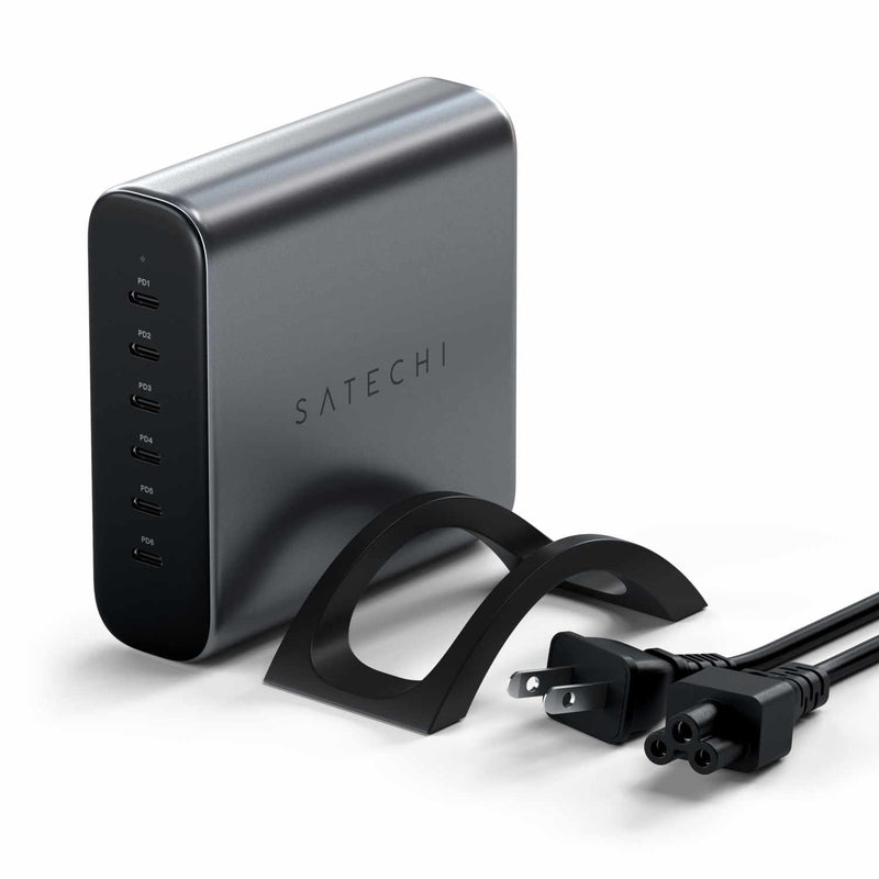 STC200GMUS Multi Charger 200W GaN Space Gray