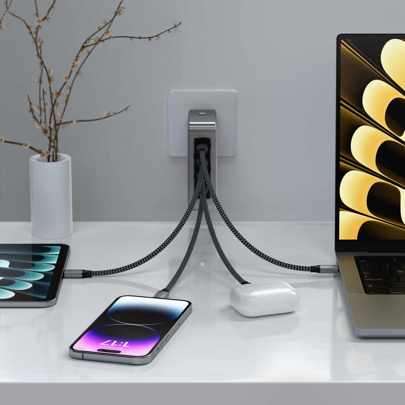 STW145GTM Travel Charger 145W GaN Space Gray