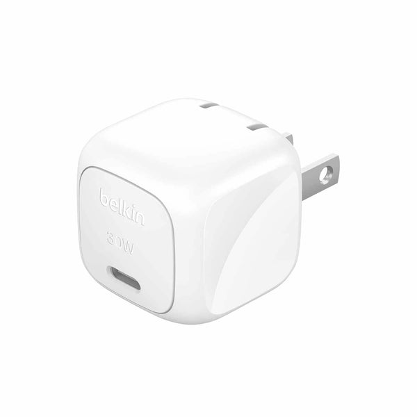WCA008dqWHTL 30W USB-C Cube Wall Charger with PPS White