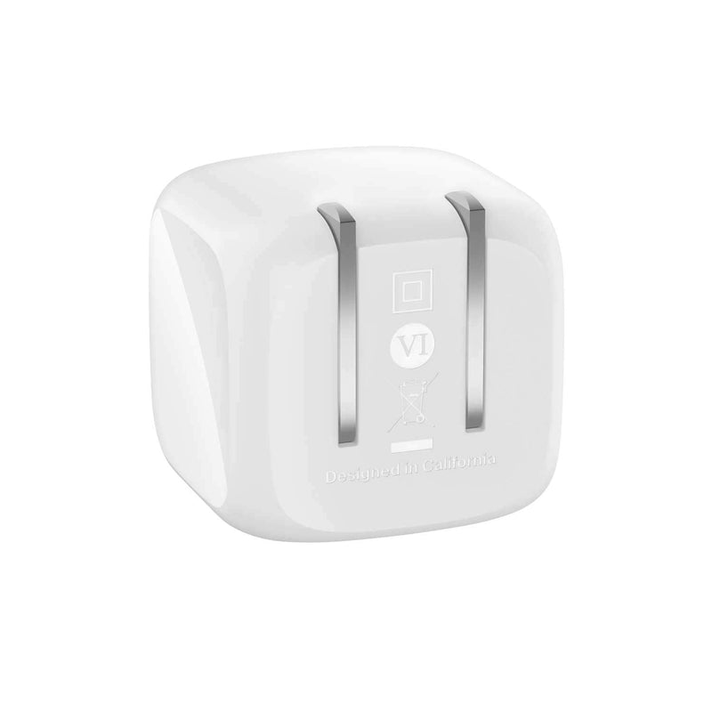 WCA008dqWHTL 30W USB-C Cube Wall Charger with PPS White