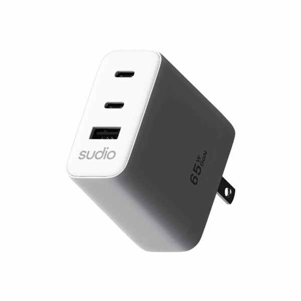Sudio P3 US USB-C and USB-A Wall Charger White