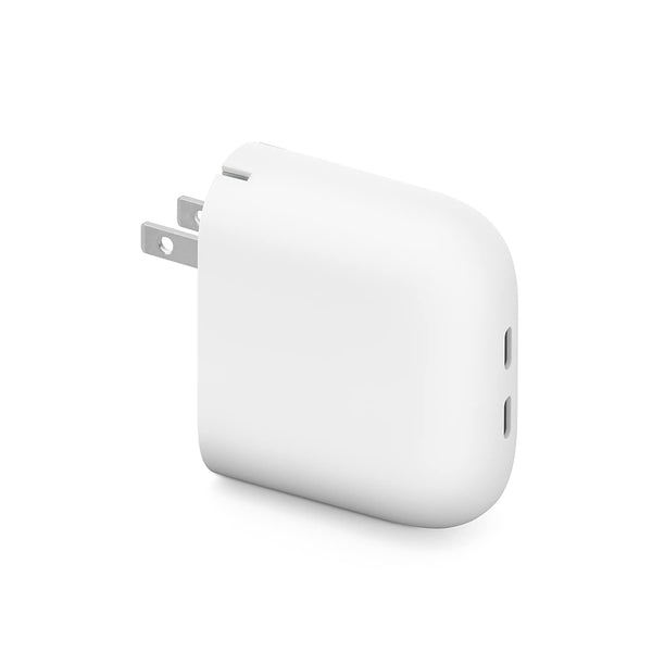 GA09856US Smart Wall Charger 67W USB-C Dual Port PD 3.2 PPS White