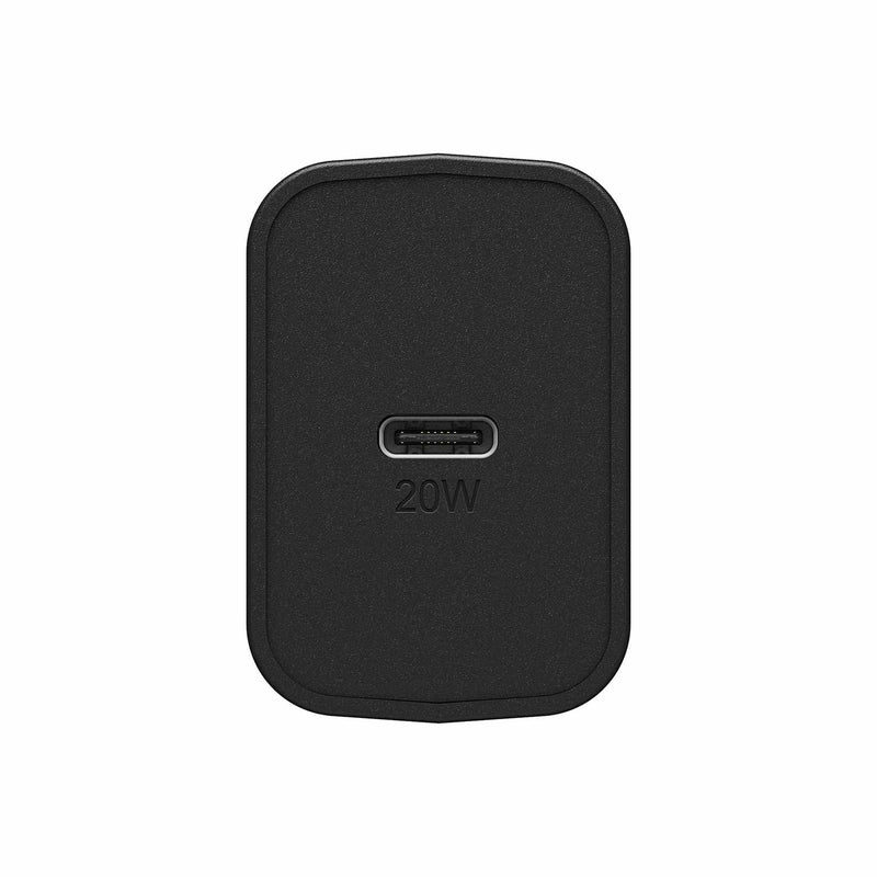 OtterBox Wall Charger 20W PD USB-C w/Foldable Prongs Black Shimmer