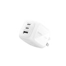 Belkin UltraCharge Retractable GaN Wall Charger 67W PD 3.2 White