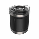 7758725 Elevation Tumbler w/Lid 10 OZ Silver Panther (Black)