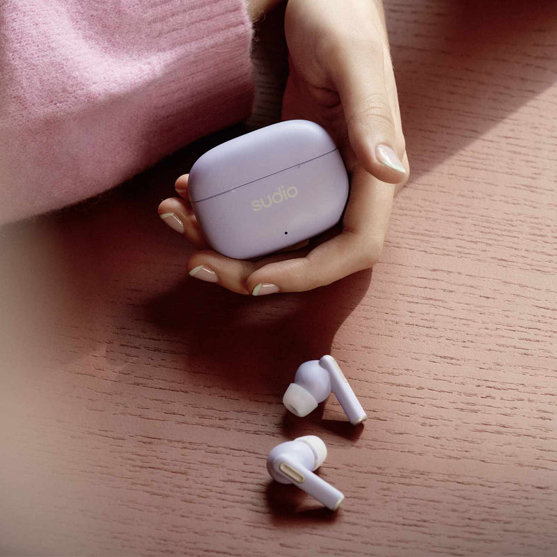 A1PROPUR A1 Pro ANC Wireless Earbuds Purple