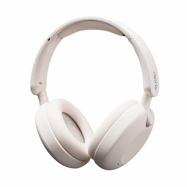 K2WHT K2 Wireless Over-Ear Hybrid ANC Headphones White