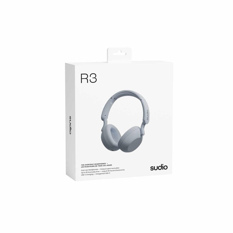 R3BLU R3 Wireless Headphones Blue