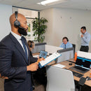 JLab Epic Work ANC Wireless On-Ear Headset Graphite
