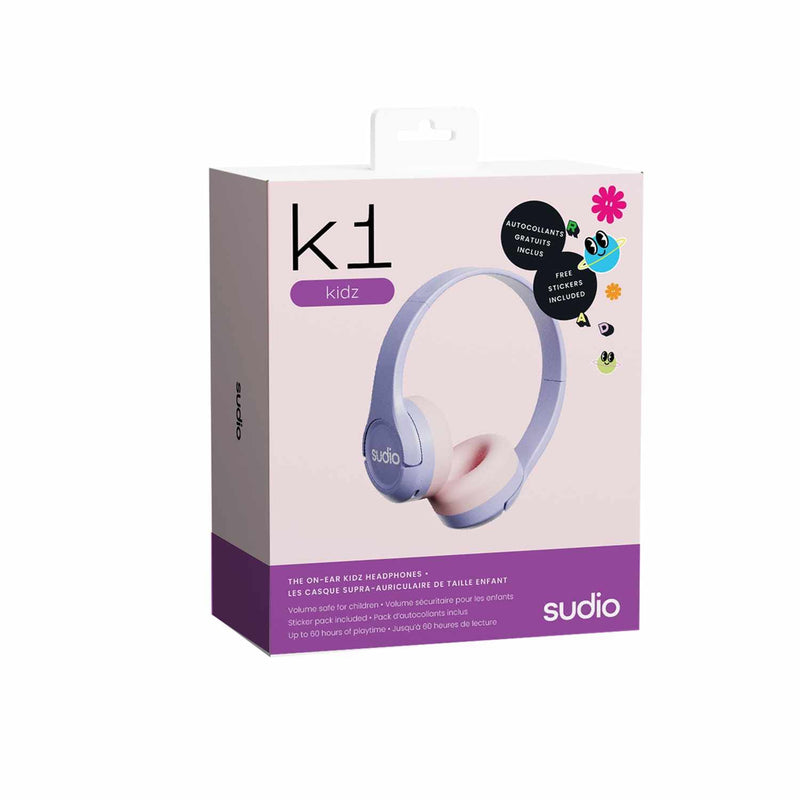 K1PUR K1 Wireless Headphones Purple