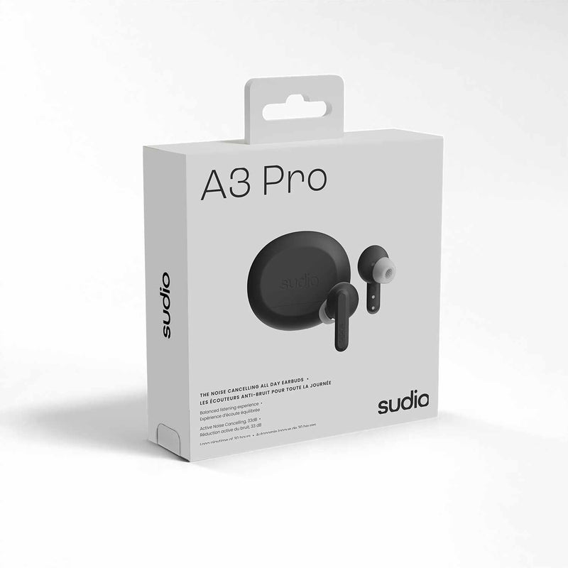 A3PROBLK A3 Pro ANC Wireless Earbuds Black