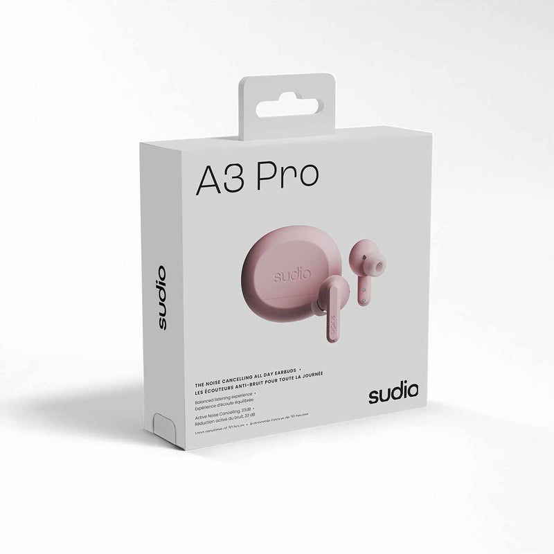 A3PROPNK A3 Pro ANC Wireless Earbuds Pink