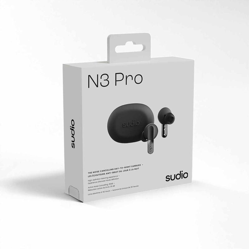 N3PROBLK N3 Pro ANC Wireless Earbuds Black