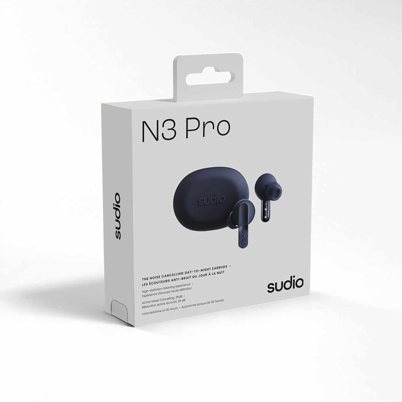 N3PROBLU N3 Pro ANC Wireless Earbuds Blue