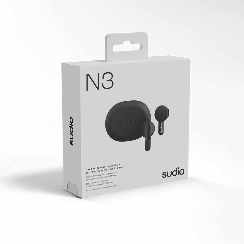 N3BLK N3 Wireless Earbuds Black