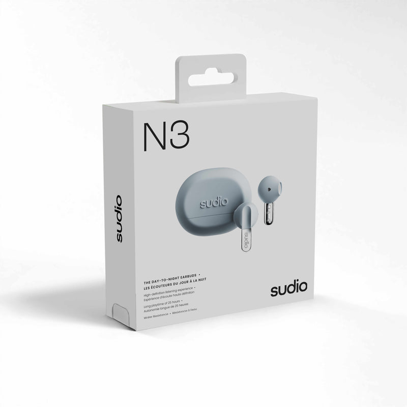 N3BLU N3 Wireless Earbuds Blue