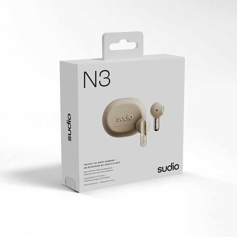 N3SND N3 Wireless Earbuds Sand