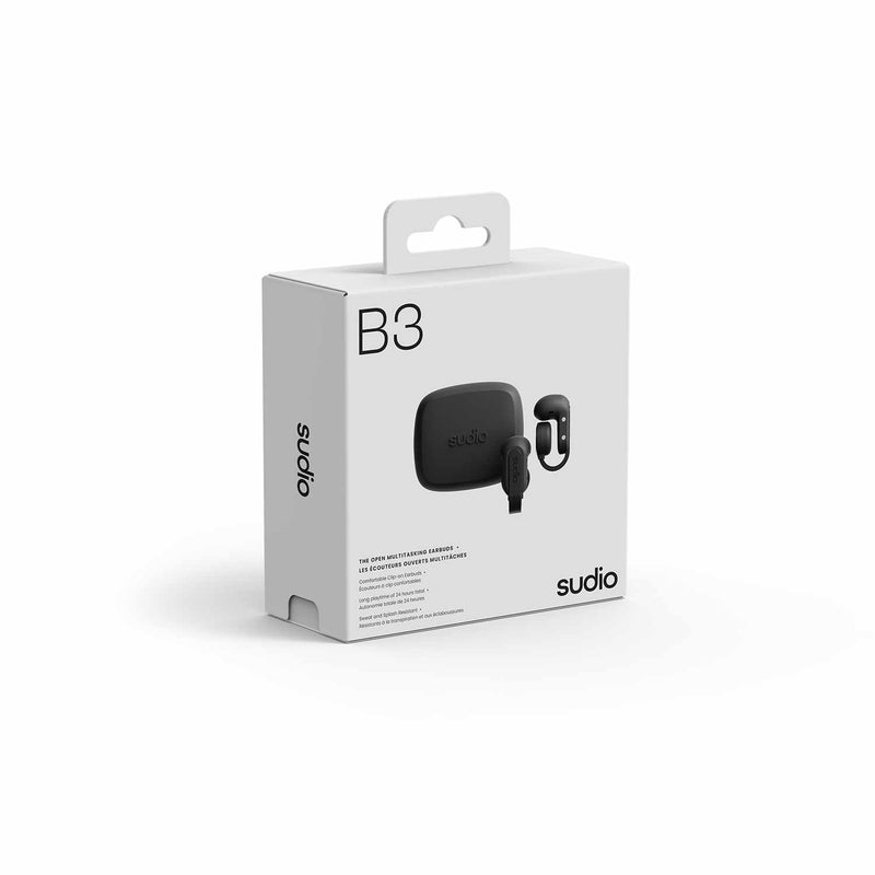 B3BLK B3 Open Air Earbuds Black