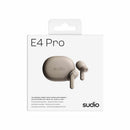 Sudio E4 Pro True Wireless ANC Headphones Latte