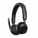 JLab Go Work Gen3 Wireless or Wired Over the Ear Headphones Black
