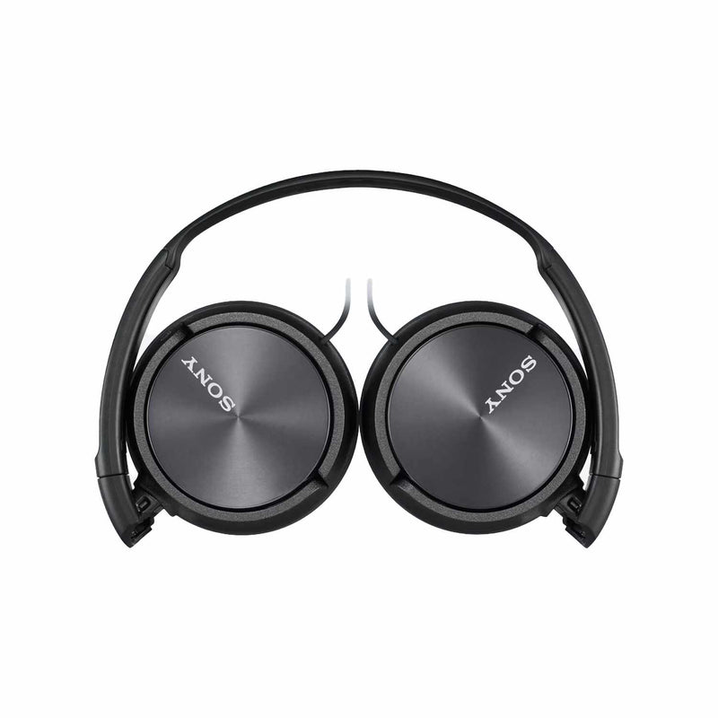 Sony Over the Ear Wired Headphones with Mic Black