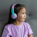 JLab JBuddies Folding Wired Headphones Gen2 Pink/Teal