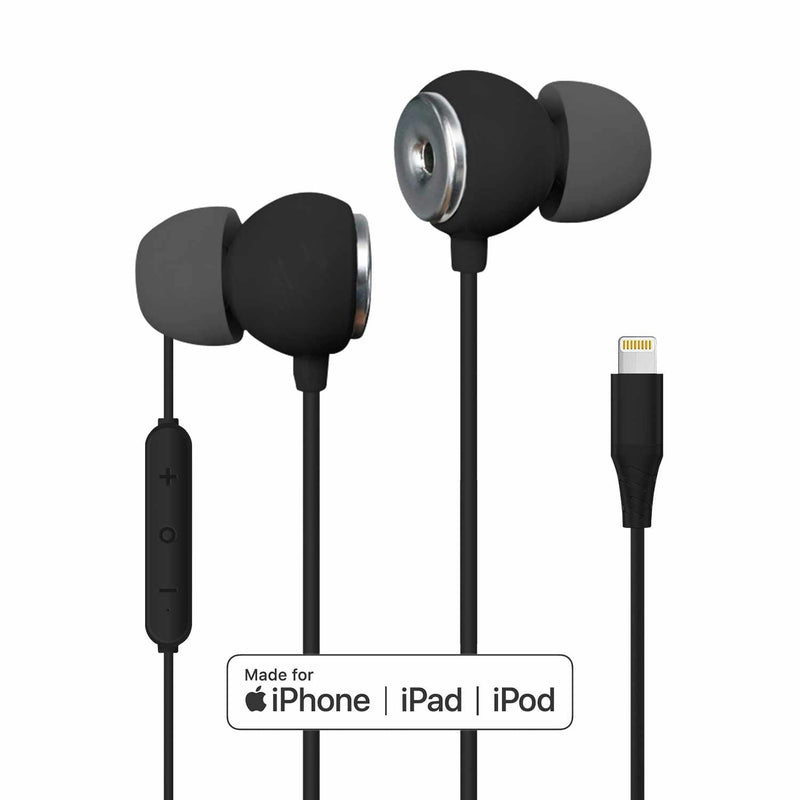ETHSELTBE Helix Eco Lightning Earbuds Black