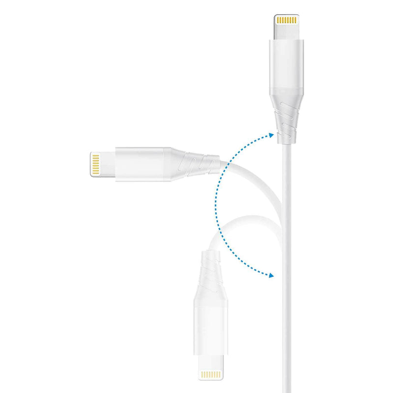 ETHSELTWE Helix Eco Lightning Earbuds White