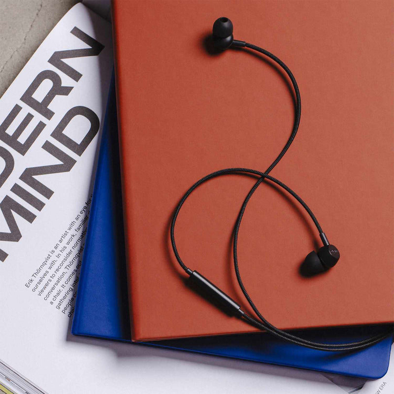 V3BLK V3 Wired Earbuds Black