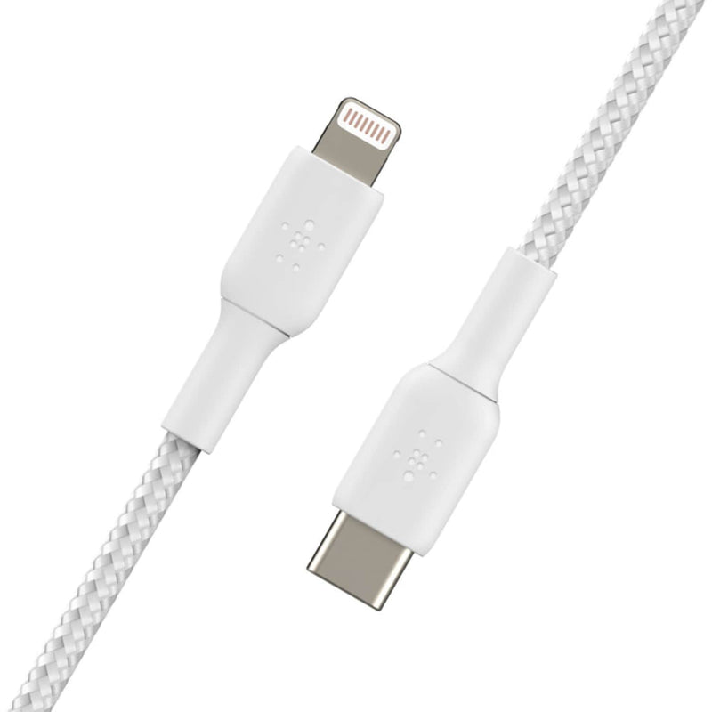 CAA004bt1MWH Boost USB-C-Lightning 1M Cable White