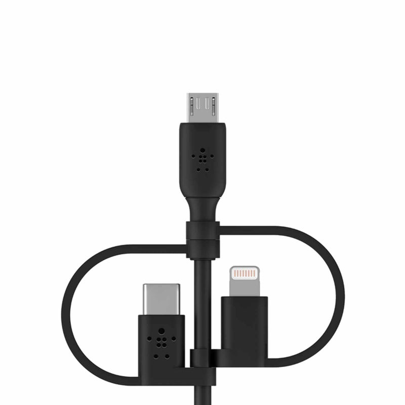 CAC001bt1MBK Universal 3-in-1 Cable 3ft Black