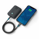 NBUSBCLTG1MSGRY PowerKnit USB-C to Lightning 3ft 60W PD Fast Charge Cable Space Gray