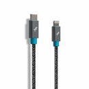 NBUSBCLTG3MSGRY PowerKnit USB-C to Lightning 10ft 60W PD Fast Charge Cable Space Gray