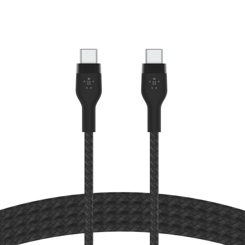 Belkin CAB011bt2MBK BoostCharge PRO Flex USB-C to USB-C Cable 6ft Black