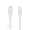 Belkin BoostCharge PRO USB-C Charge/Sync Cable with Lightning Connector 3ft White