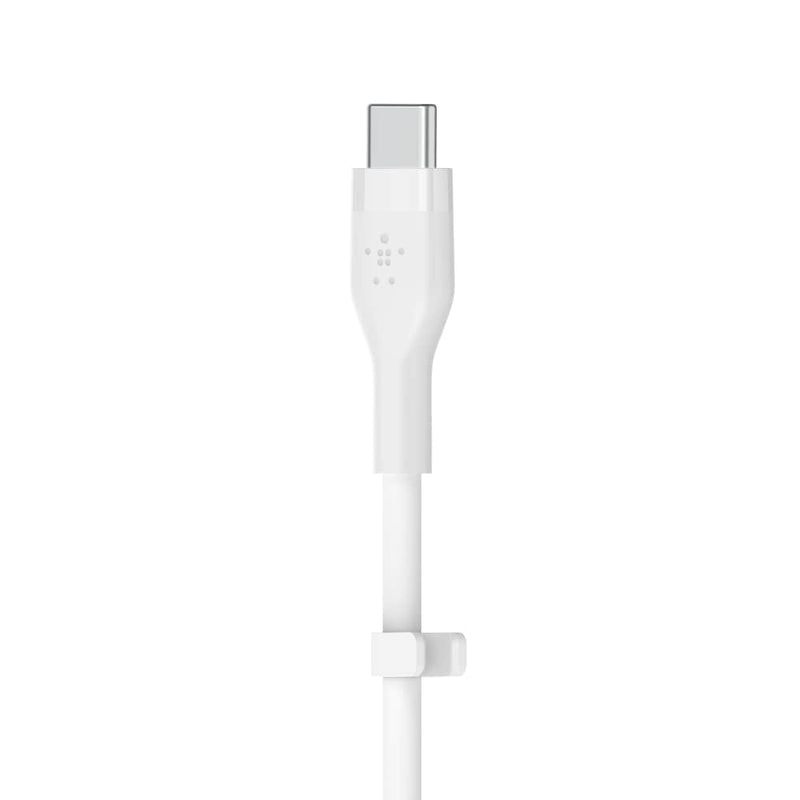 CAA009bt1MWH BoostCharge PRO USB-C Cable with Lightning Connector 3ft White