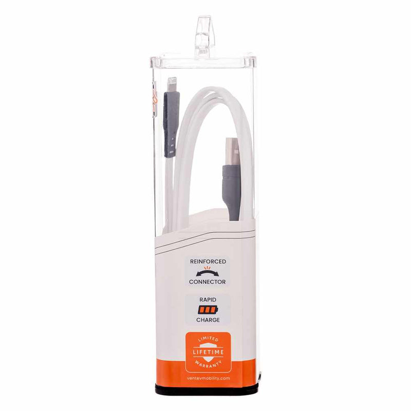 FC3WHT256523 Charge/Sync Flat Lightning Cable 3.3ft White