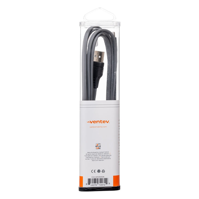 FC6GRY256526 ChargeSync Flat Lightning Cable 6ft Gray