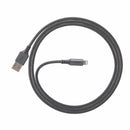 AC4STL256512 ChargeSync Alloy Lightning Cable 4ft Steel